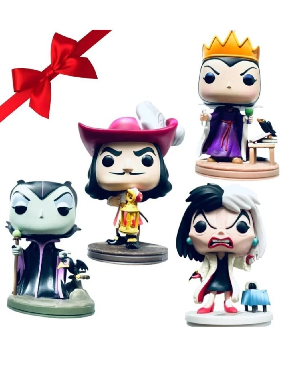 🖤 LOT of 4 Funko Pop! Disney Villains 🖤